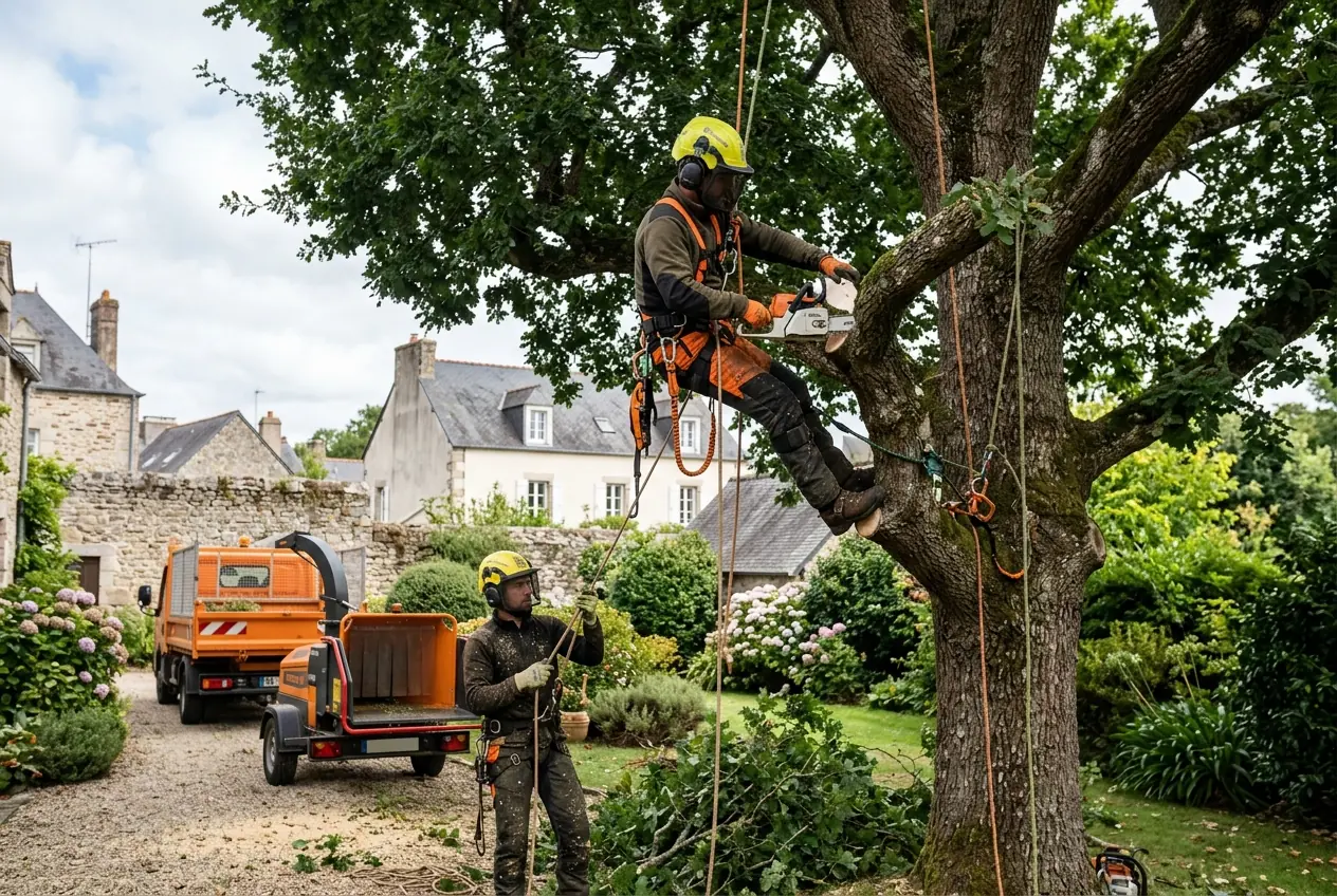 À propos de notre entreprise d'élagage à Vannes