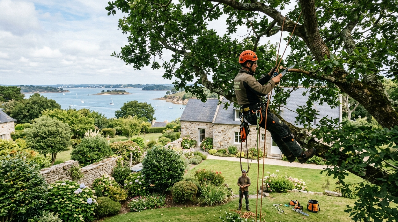 Élagueur professionnel à Ploeren et agglomération vannetaise