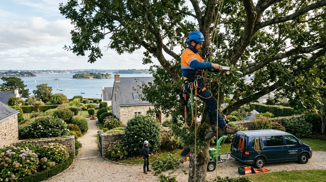 Élagueur professionnel à Saint-Nolff